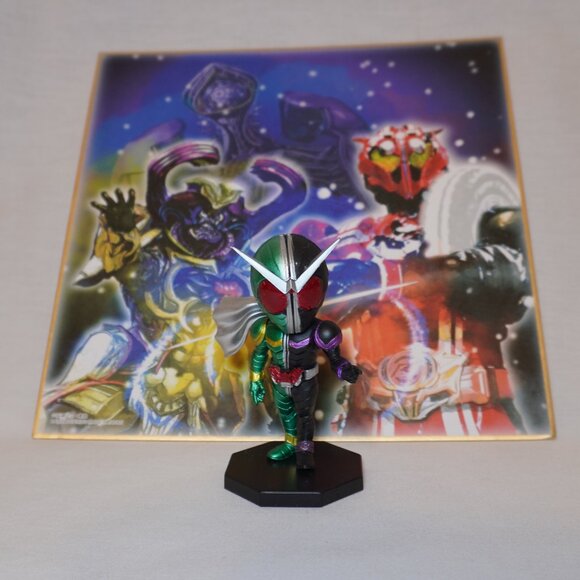 Kamen Rider W Lot - Cyclone Joker - Bandai Figure Japan Anime Tokusatsu Cards - Picture 1 of 10